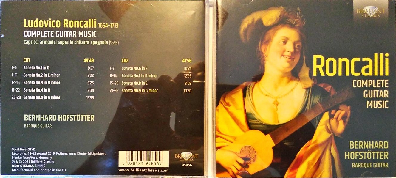 CD Bernhard Hofstötter Ludovico Roncalli Società del Liuto